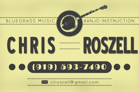 Denver Banjo Lessons with Chris Roszell